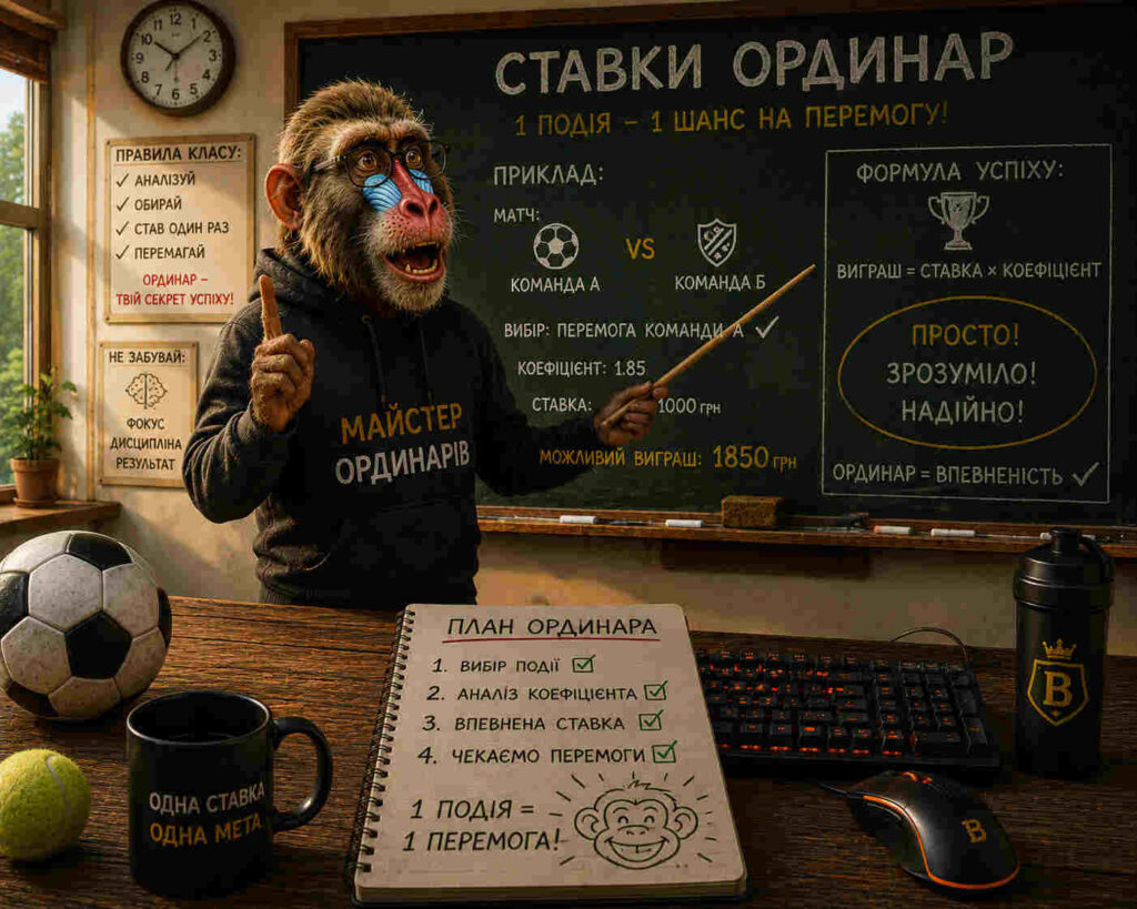 Ординар ставки - основа беттінга