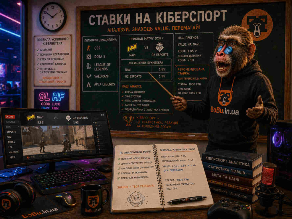 Ставки на кіберспорт